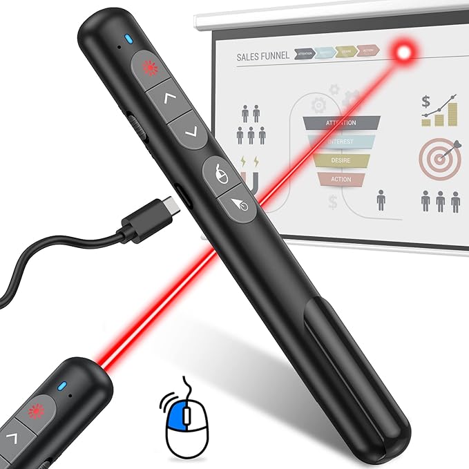 Wireless Presentation Clicker by Fanxieast