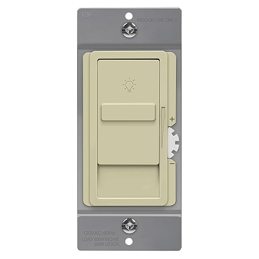 TOPGREENER Digital Dimmer Light Switch by TOPGREENER