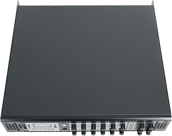 Rockville RCS650-6 650 Watt 6-Zone 70V Commercial Amplifier, USB/SD/FM Playback - Image 5