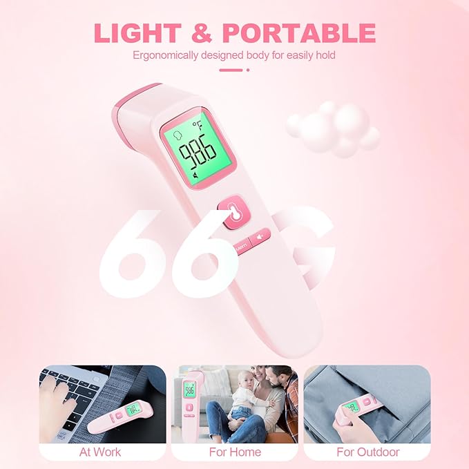 No-Touch Thermometer for Adults and Kids, Digital Accurate Baby Thermometer - Image 7