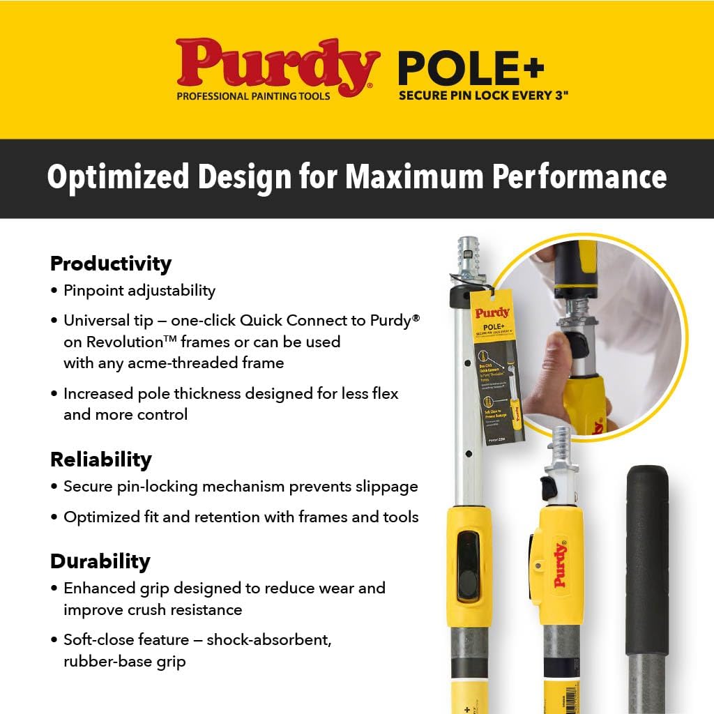 Purdy Pole+, 2 ft. - 4 ft.
