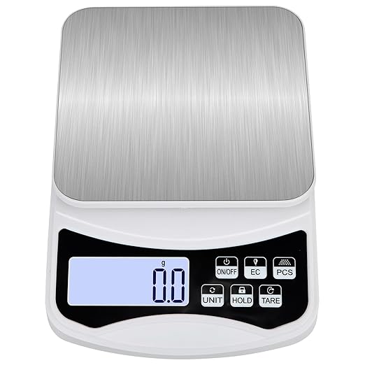 Digital Lab Scale 5000g x 0.1g LCD Display Analytical Balance Jewelry Scale - Image 12