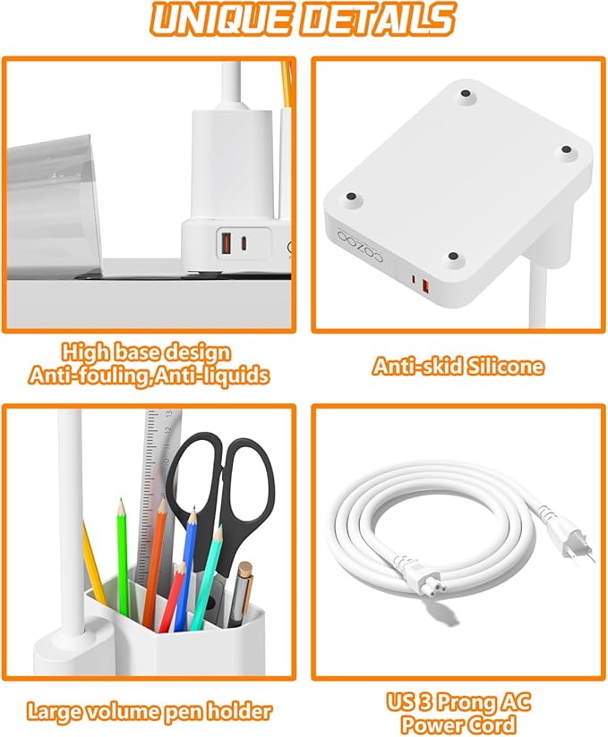 Desk Lamp, LED Desk Lamps for Home Office - Image 4
