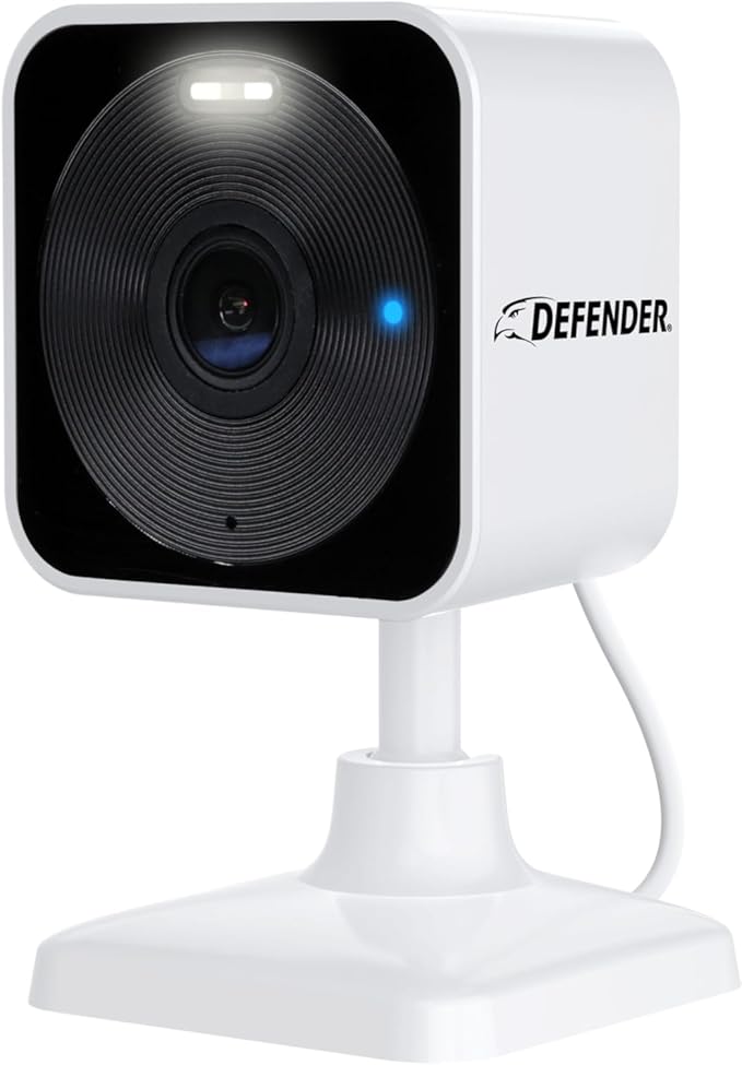 Defender GO 2K AI Powered WiFi Indoor/Outdoor Home, Baby Security Camera by Defender
