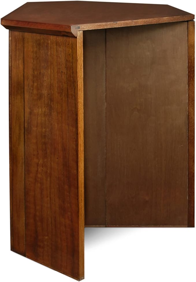 Leick Home 82285 Mission Corner TV Stand Made from Solid Wood, One Door and - Image 10
