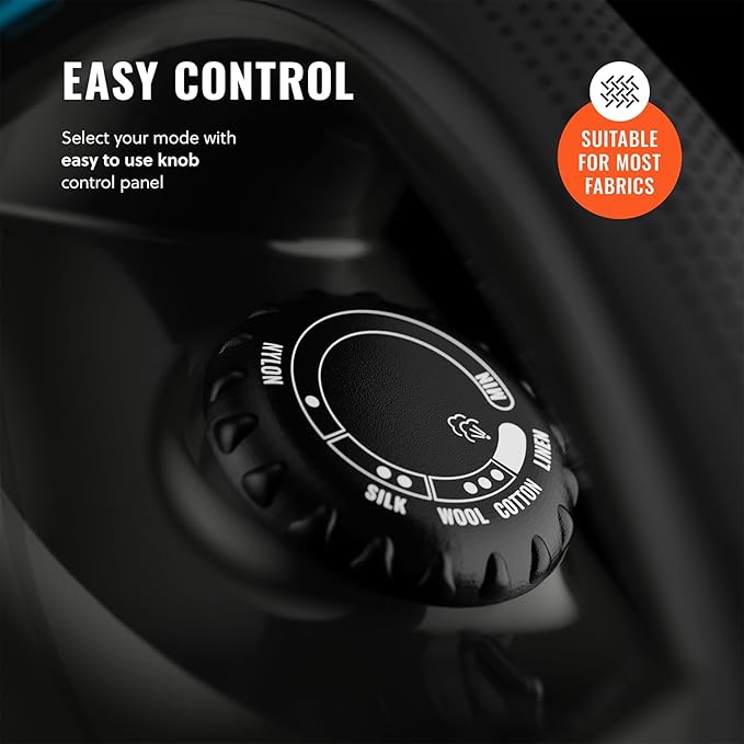 PurSteam Professional 1250W Steam Iron | Powerful Steamer - Image 4