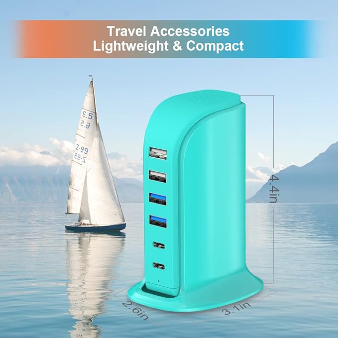 USB Charger Block Upoy, Charging Station - Image 6