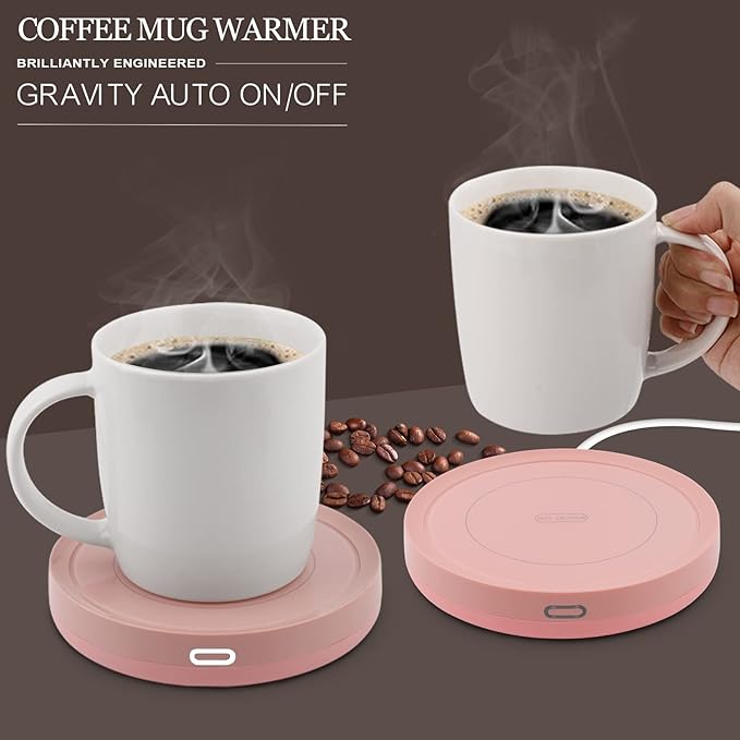 Smart Coffee Warmer, BESTINNKITS Auto On/Off Gravity-Induction Mug Warmer - Image 2