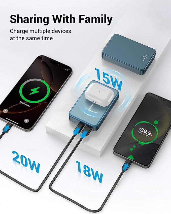 POAQCIF Magnetic Power Bank 26800mAh - Image 4