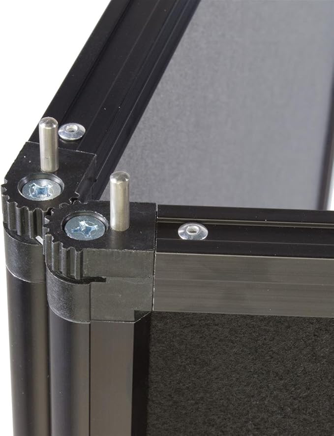 Displays2go Portable Display Panel System, Includes 6 Show Panels, Folding - Image 4