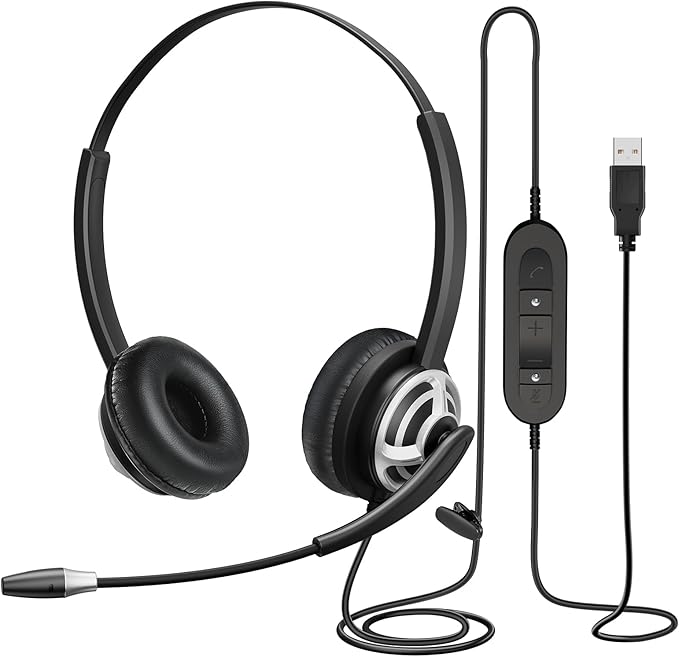 MAIRDI USB Headset With Microphone by MAIRDI