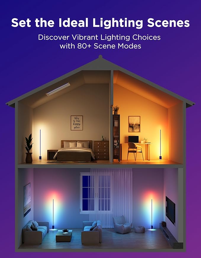 Govee Floor Lamp 2, Warm Cool White LED, Compatible - Image 6