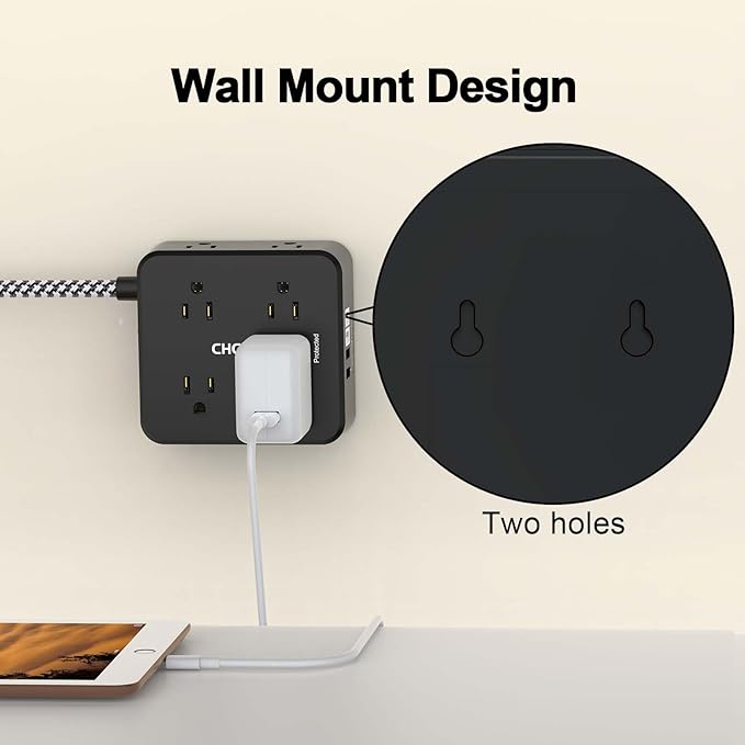 Surge Protector Power Strip - Image 5