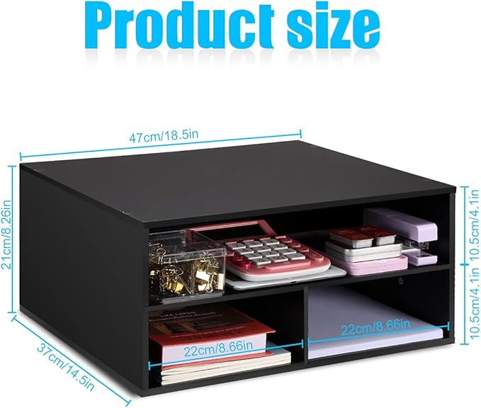 EMERIT Printer Stand for Desk - Image 5