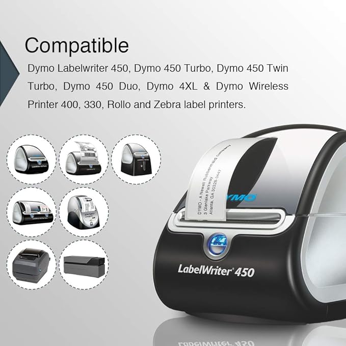 BETCKEY - Compatible DYMO 30256 Replacement Shipping Labels - Compatible - Image 2