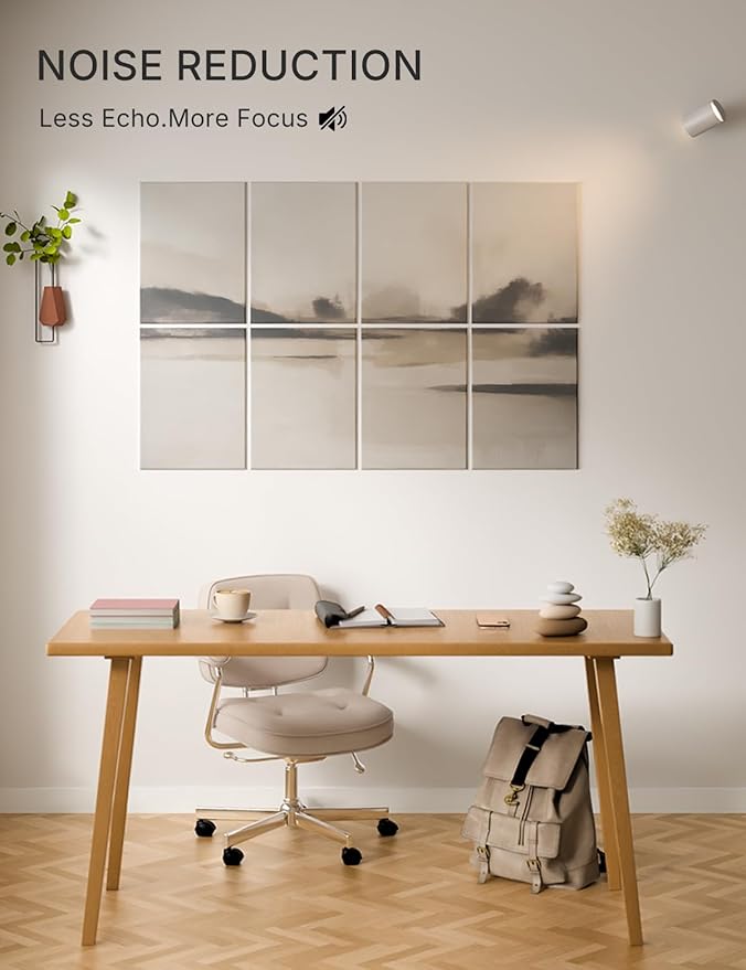 Wall Art Acoustic Panels, Decorative Sound Absorbing Panels - Image 2
