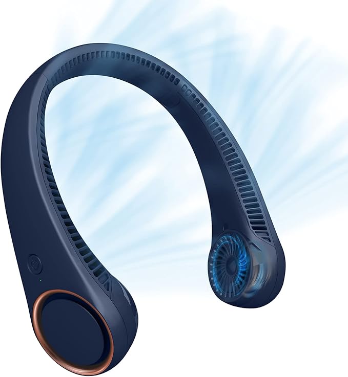 CIVPOWER Neck Fan: Portable Personal Neck Cooling Rechargeable Bladeless Fan by CIVPOWER