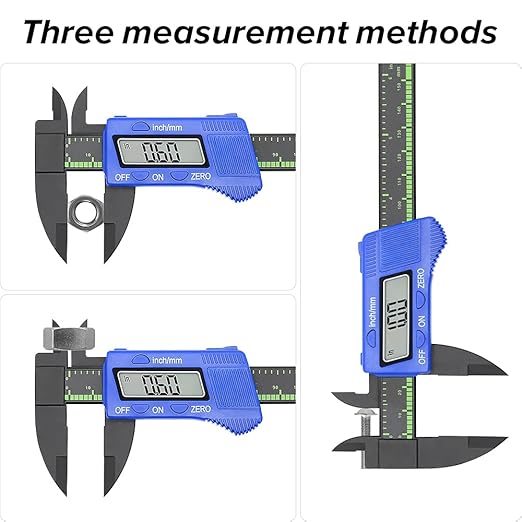 Electronic Digital Caliper, Plastic Vernier Caliper, Caliper Measuring Tool - Image 6