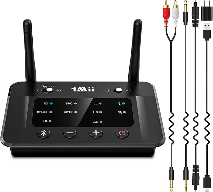 1Mii B03 Bluetooth 5.3 Transmitter Receiver by 1Mii