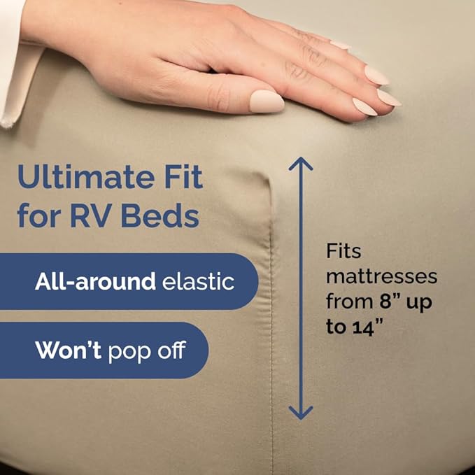 RV Short Queen Sheet Set 60 X 75 - Image 3