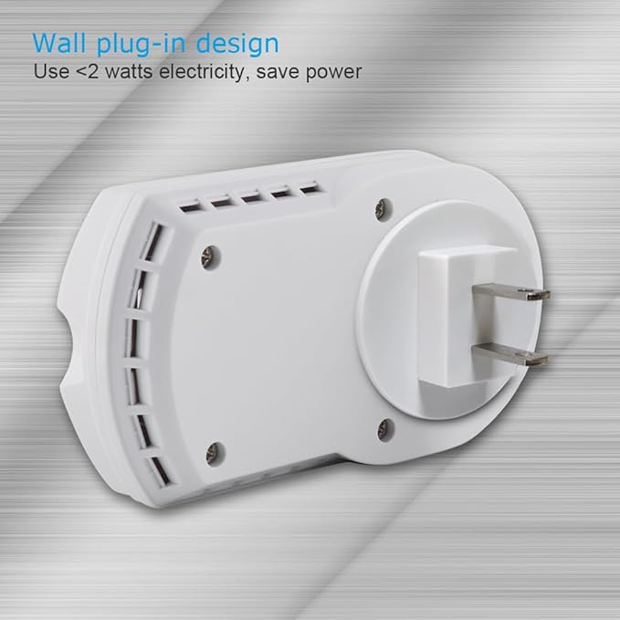 D MODUN Gas Detector, Natural Gas/LPG/City Coal Gas Leak Detector, Plug-in - Image 5