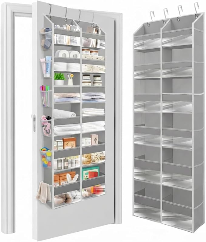 HOMELUX THEORY UPGRADED 6 Tiers Over The Door Organizer Hanging by HomeluxTheory