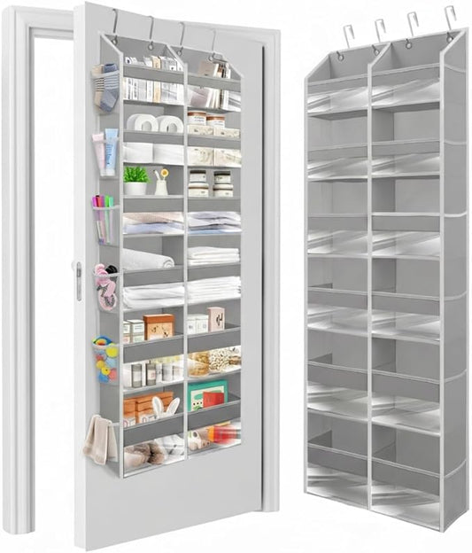 HOMELUX THEORY UPGRADED 6 Tiers Over The Door Organizer Hanging by HomeluxTheory