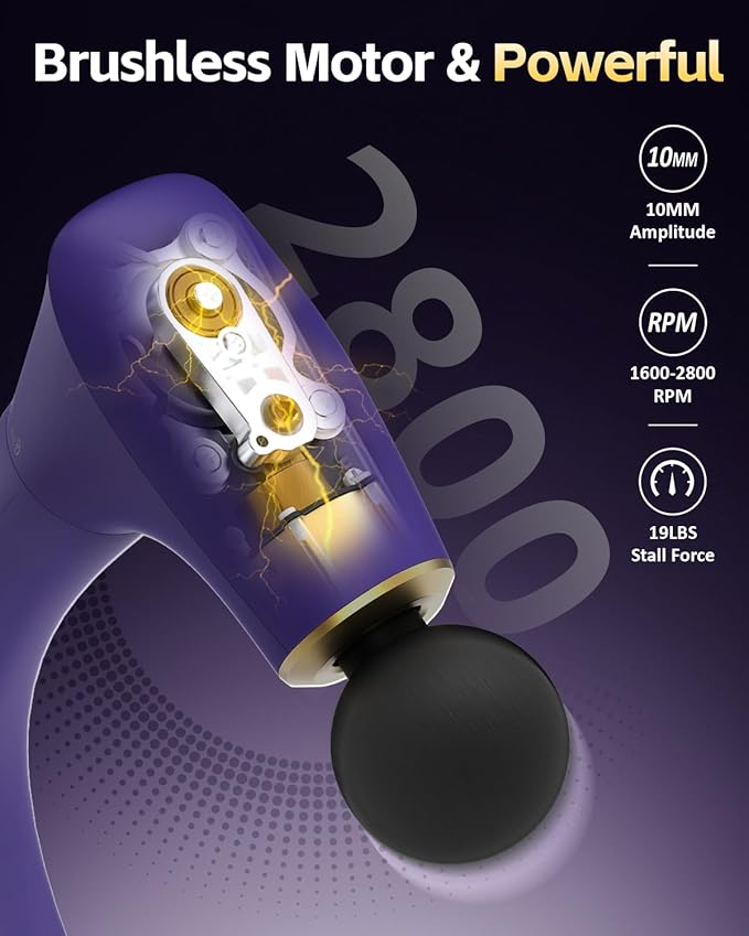 CAREKING 2-in-1 Detachable Muscle Massage Gun Deep Tissue - Image 6