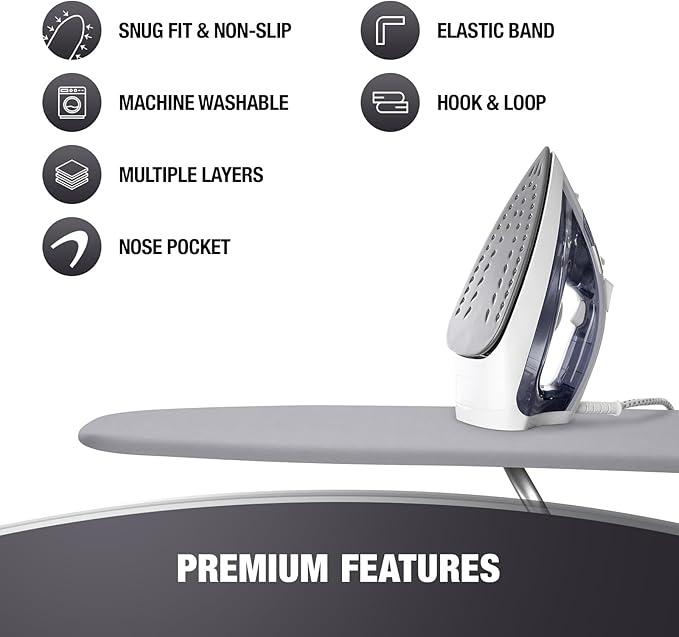 COTTY HOME Extra Thick Ironing Board Covers - Image 6