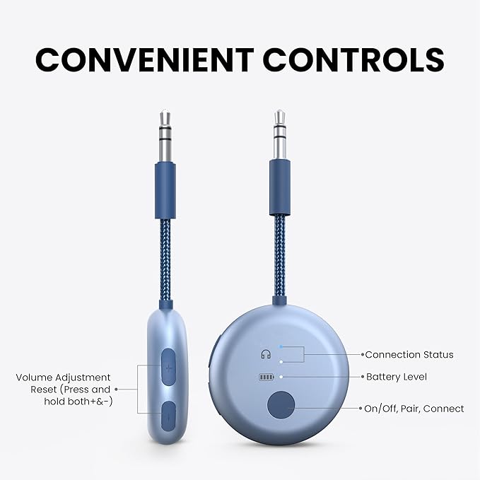 Avantree SoundJet R1 – 25Hr Airplane Bluetooth Adapter - Image 7