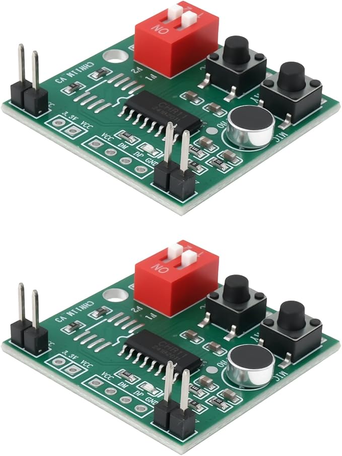 Create idea 2Pcs 35s Recordable Voice Module DIY Sound Recording Chip by CreateIdea