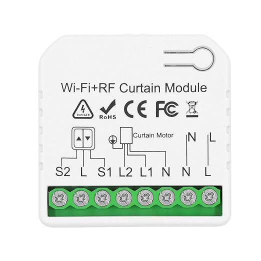 DieseRC WiFi Smart Roller Shutter Controller Module, Tuya APP WiFi Control by DieseRC