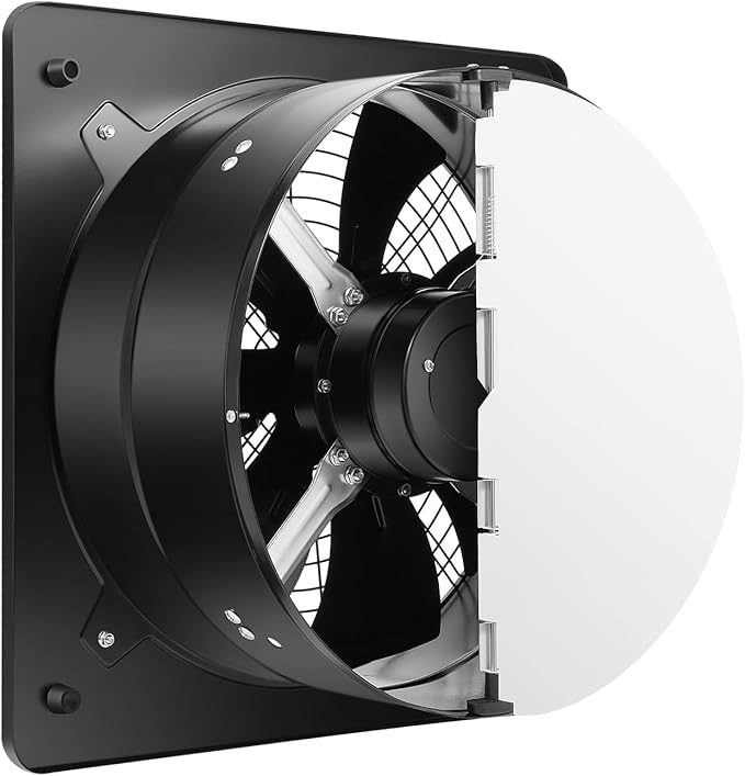 PureLinensliey 16 inch Industrial Fan, High Airflow Ventilation Exhaust Fan - Image 3