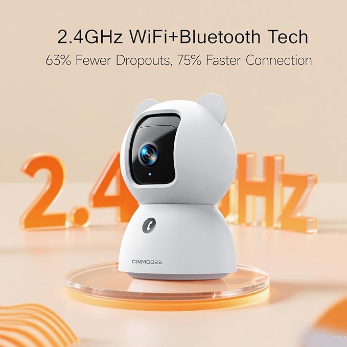 2.5K Indoor Camera 2pack, Non-Subscription AI Person/Pet/Cry Detection - Image 8