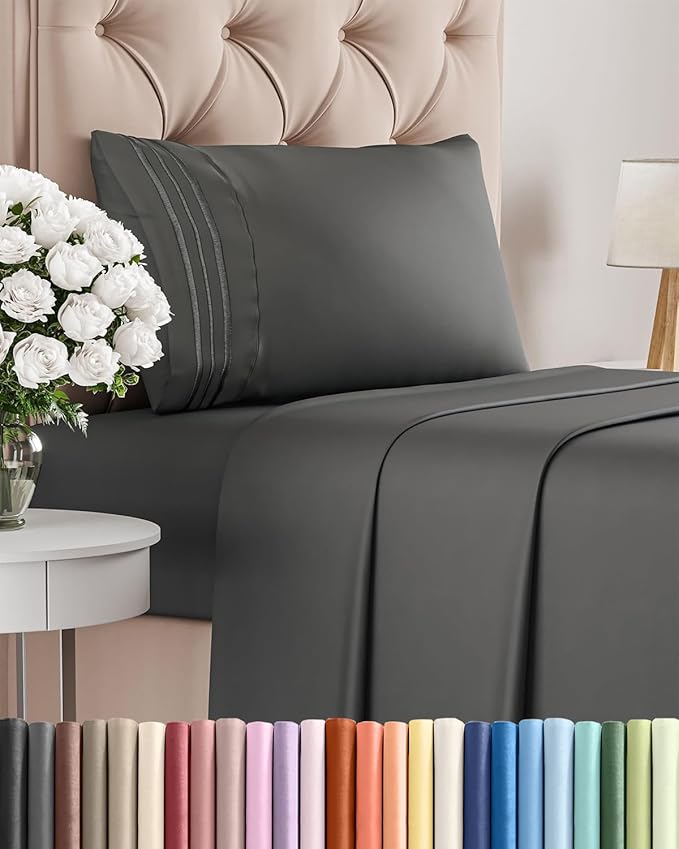 Twin XL Size 3 Piece Sheet Set by CGKUnlimited