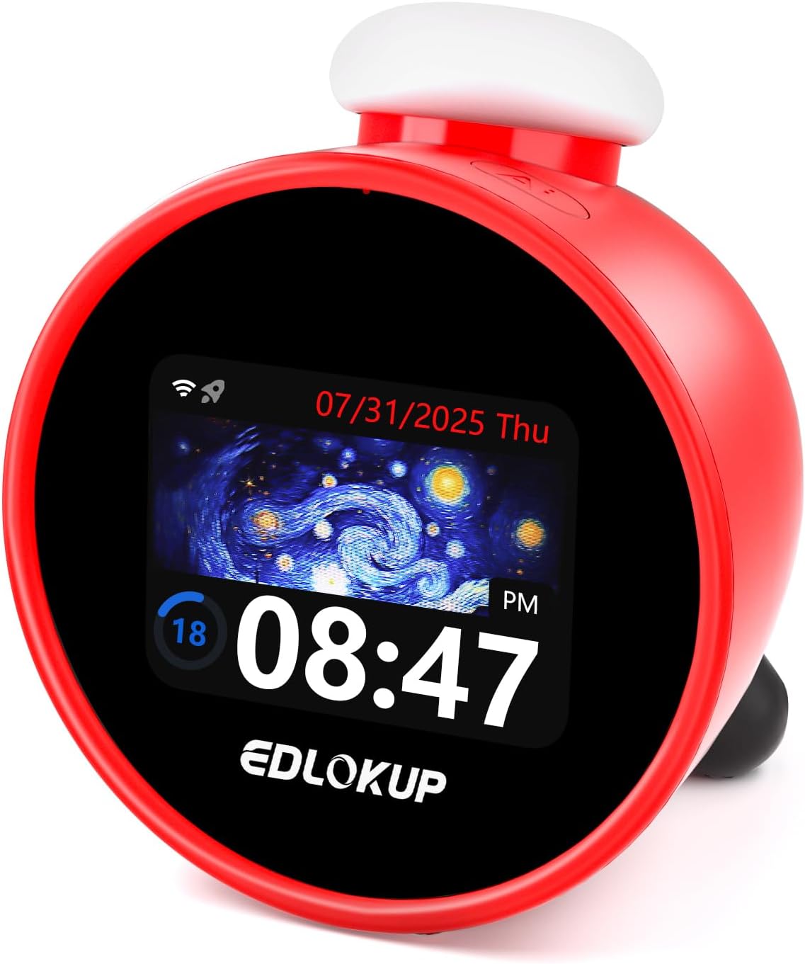 Smart Alarm Clock for Kids, AI Voice Assistant Clock