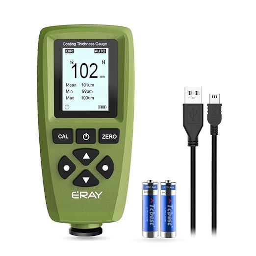 Mil Thickness Gauge, Coating Thickness Gauges, ERAY Paint Depth Gauge Meter by ERAY