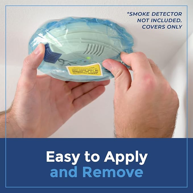 IMPRESA Pack of 12 Temporary Smoke Detector Cover Pack - Image 6
