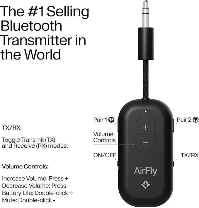 AirFly Pro 2 – Bluetooth Adapter - Image 2