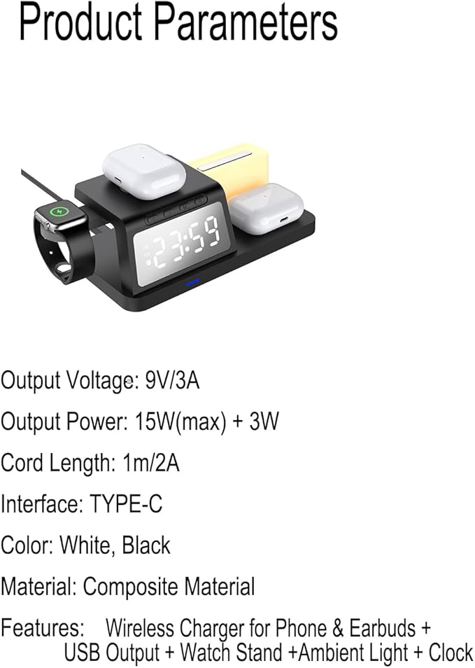 FJHBL Multi-Functional Wireless Charger - Image 6