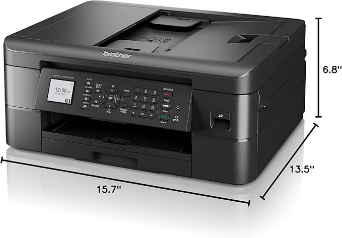 Brother MFC-J1010DW Wireless Color Inkjet All-in-One Printer - Image 5