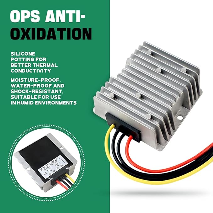 DC Buck Converter 36V/48V to 12V 20A 240W DC Step Down Converter Power Supply - Image 6