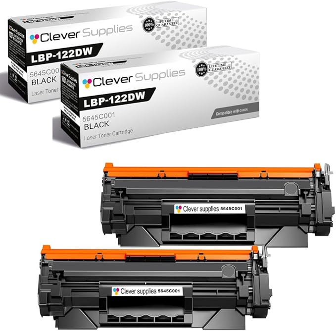 CS Replacement Compatible with Canon LBP 122DW Toner Cartridge 5645C001 to use by CleverSupplies