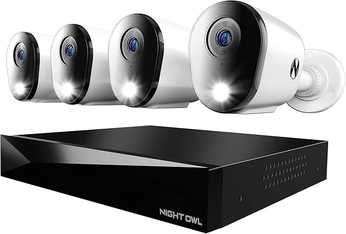 Night Owl 2-Way Audio 12 Channel DVR Video Home Security Camera System by NightOwl