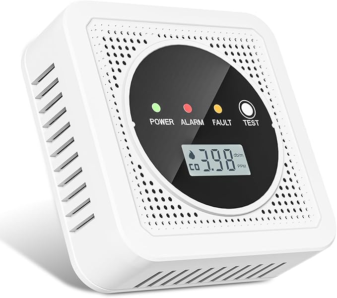 2 in 1, Carbon Monoxide Detectors, Smoke Detector, Smoke Combination CO Alarm by TJTFJS