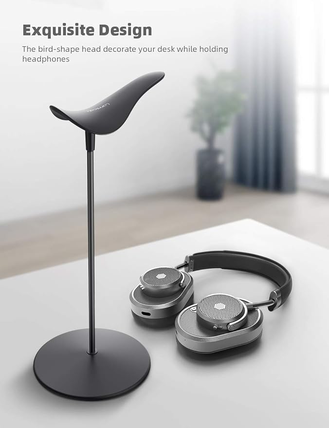 Lamicall Headphone Stand, Desktop Headset Holder - Image 3