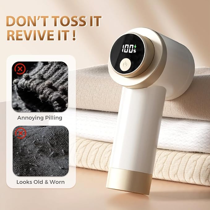 Rechargeable Fabric Shaver for Clothing - Image 4