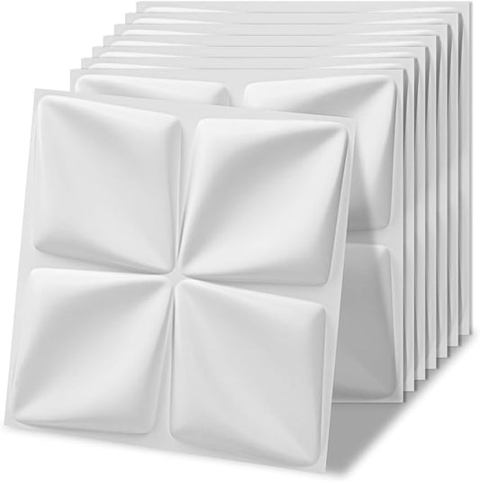 Art3d 100 Pack Decorative 3D Wall Panels, 97 Sq.Feet PVC Interior Wall Décor by Art3d