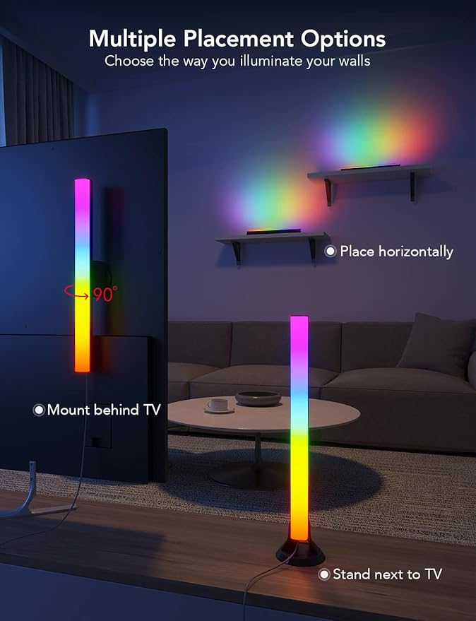 Govee RGBIC Light Bars, 15 Inches WiFi TV Backlight Suitable - Image 6