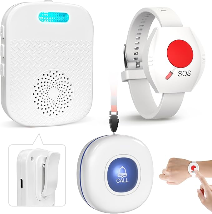 CallToU Caregiver Pager Wireless Call Buttons by CallToU
